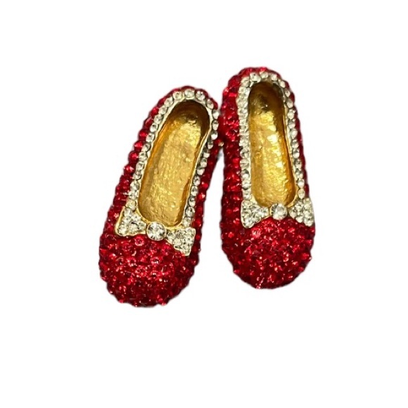 🌻Ruby Red Slippers Pin - Picture 1 of 4